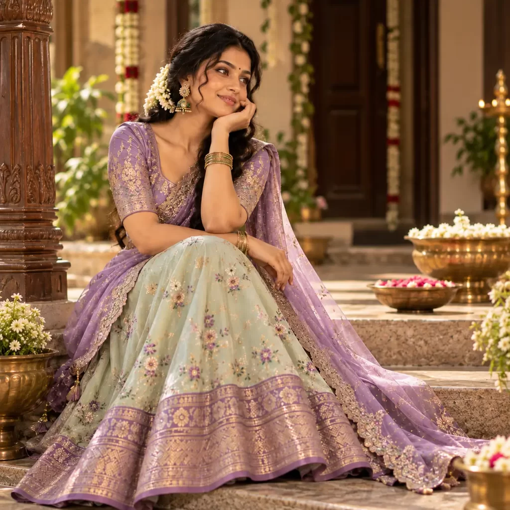Bridal Half Saree