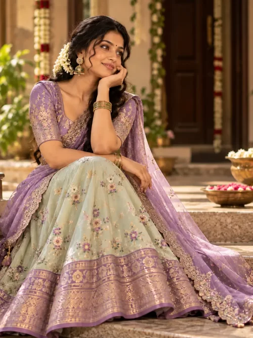 Bridal Half Saree